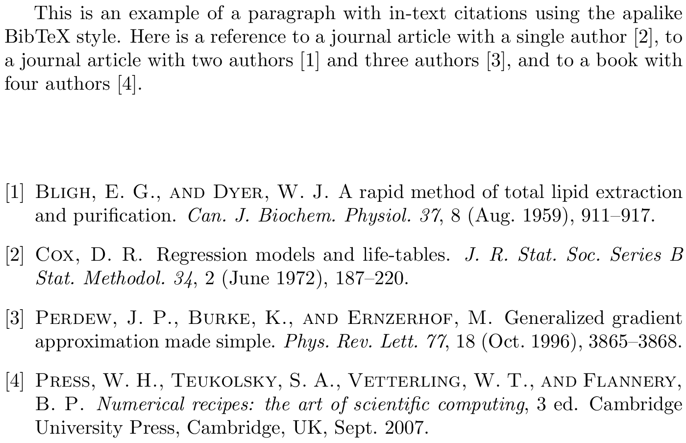 BibTeX Acm Bibliography Style examples BibTeX bibtex-acm-bibliography-style-examples-bibtex