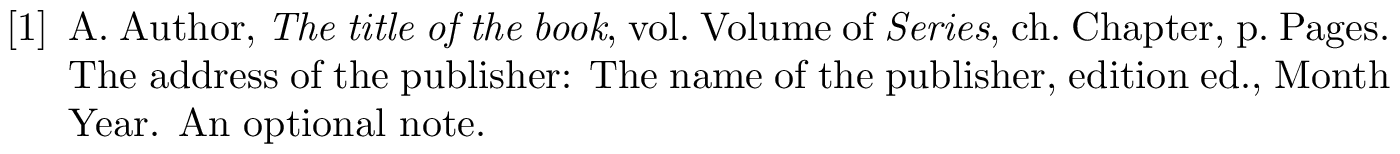 BibTeX ieeetr bibliography style [examples] - BibTeX.com