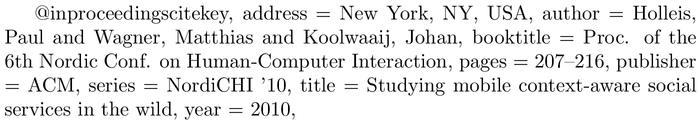 bestpapers-export: example of a bibliography item for an inproceedings entry