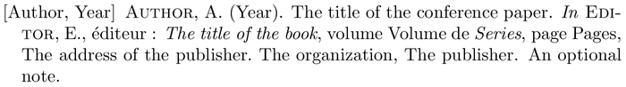 apalike-fr: example of a bibliography item for an inproceedings entry