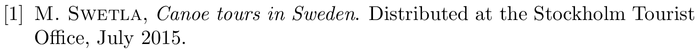 BibTeX example: booklet citation style siam