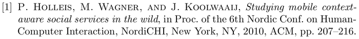 BibTeX example: inproceedings citation style siam