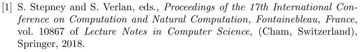 BibTeX example: proceedings citation style ieeetr