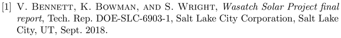 BibTeX example: techreport citation style siam