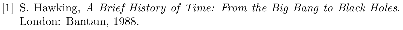 BibTeX entry type book [with examples]