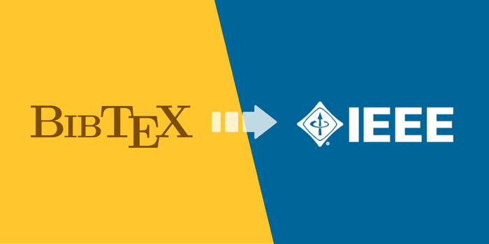 BibTeX to IEEE converter