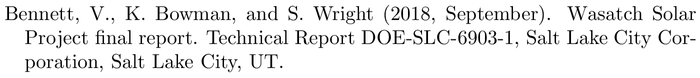chicago: example of a bibliography item for an techreport entry