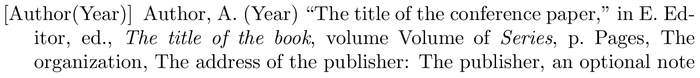 cjebibstyle: example of a bibliography item for an inproceedings entry