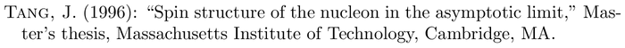 econometrica: example of a bibliography item for an mastersthesis entry