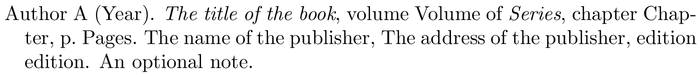 jss2: example of a bibliography item for an inbook entry