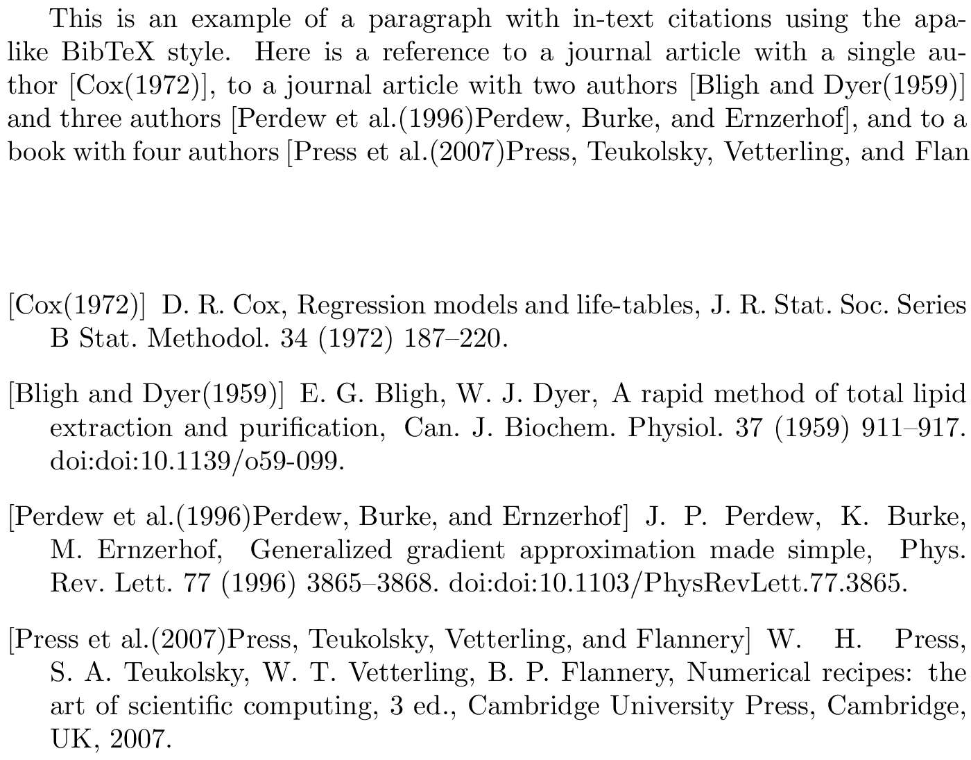 bibliography style elsarticle