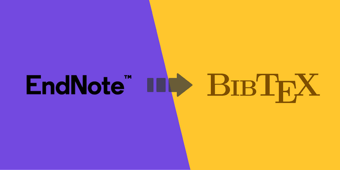 Online EndNote to BibTeX converter - BibTeX.com