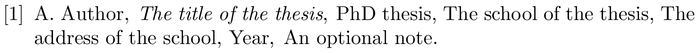h-physrev: example of a bibliography item for an phdthesis entry