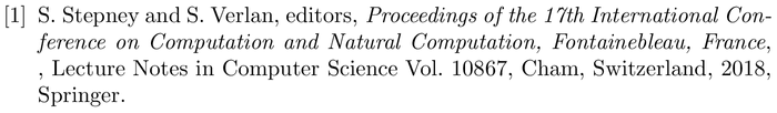 h-physrev: example of a bibliography item for an proceedings entry