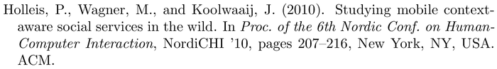 apa: example of a bibliography item for an inproceedings entry