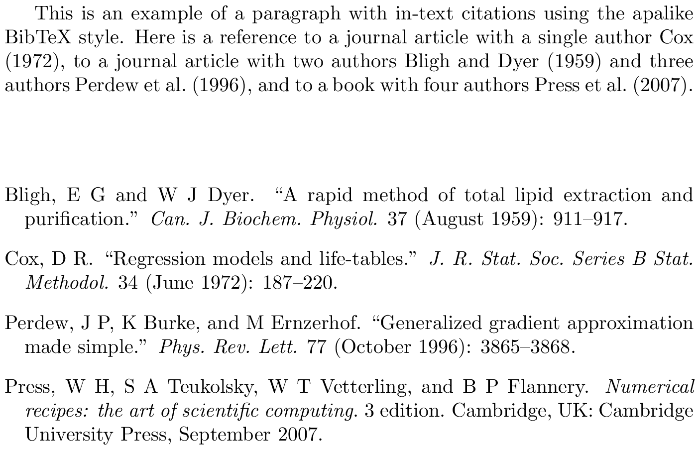 Bibtex mla bibliography style examples bibtex