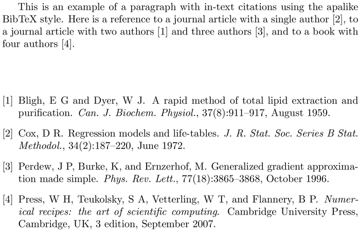 BibTeX plain-fa-inLTR-beamer bibliography style example with in-text references and bibliography