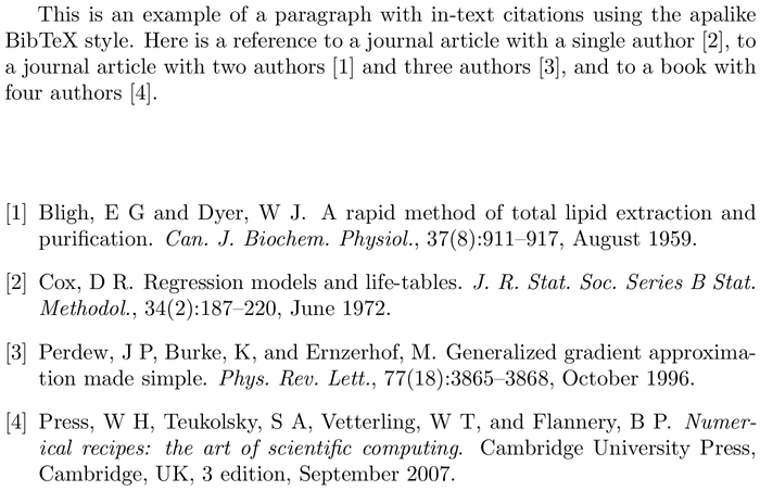 BibTeX plain-fa-inLTR bibliography style example with in-text references and bibliography