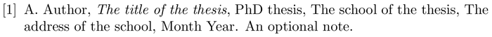 siamproc: example of a bibliography item for an phdthesis entry