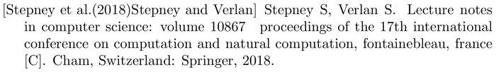 thuthesis-numeric: example of a bibliography item for an proceedings entry