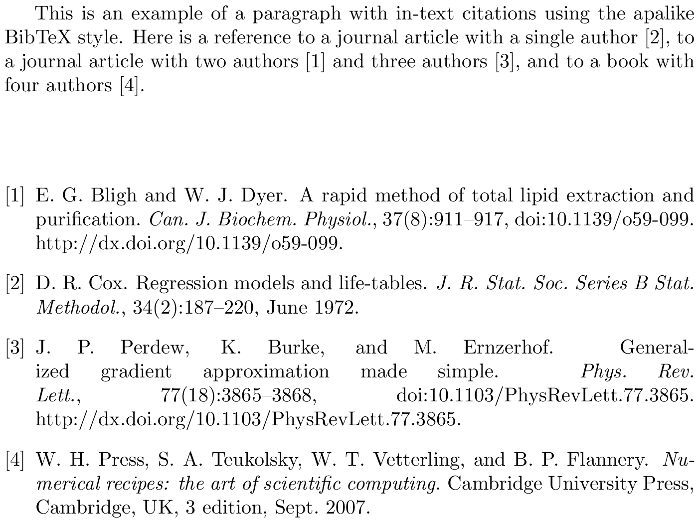 BibTeX abbrvurl bibliography style [examples]
